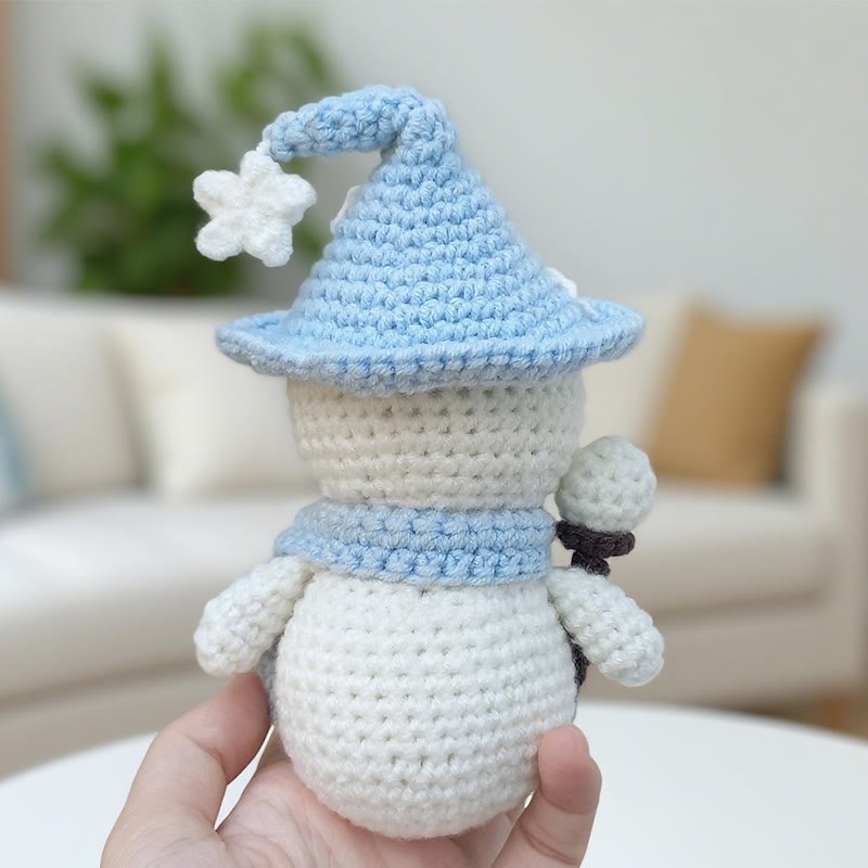 Diy Handmade Magic Snowman Crochet Kit -  Christmas Tree Hanging Decor |  Winter Handmade Craft - image 5