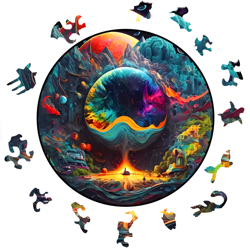 Explore Universe - Wooden Jigsaw Puzzles