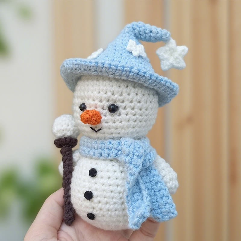 Diy Handmade Magic Snowman Crochet Kit -  Christmas Tree Hanging Decor |  Winter Handmade Craft - image 6
