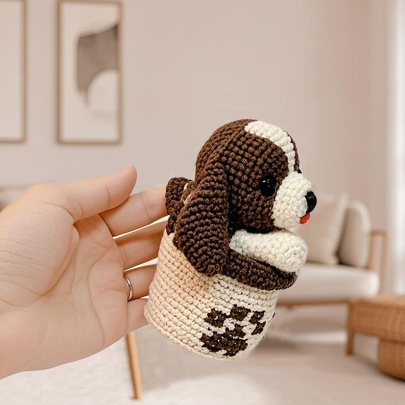  Diy Handmade Dog Crochet Kit - Lovely Puppy Craft | Unique Present For Puppy Lovers - image 3