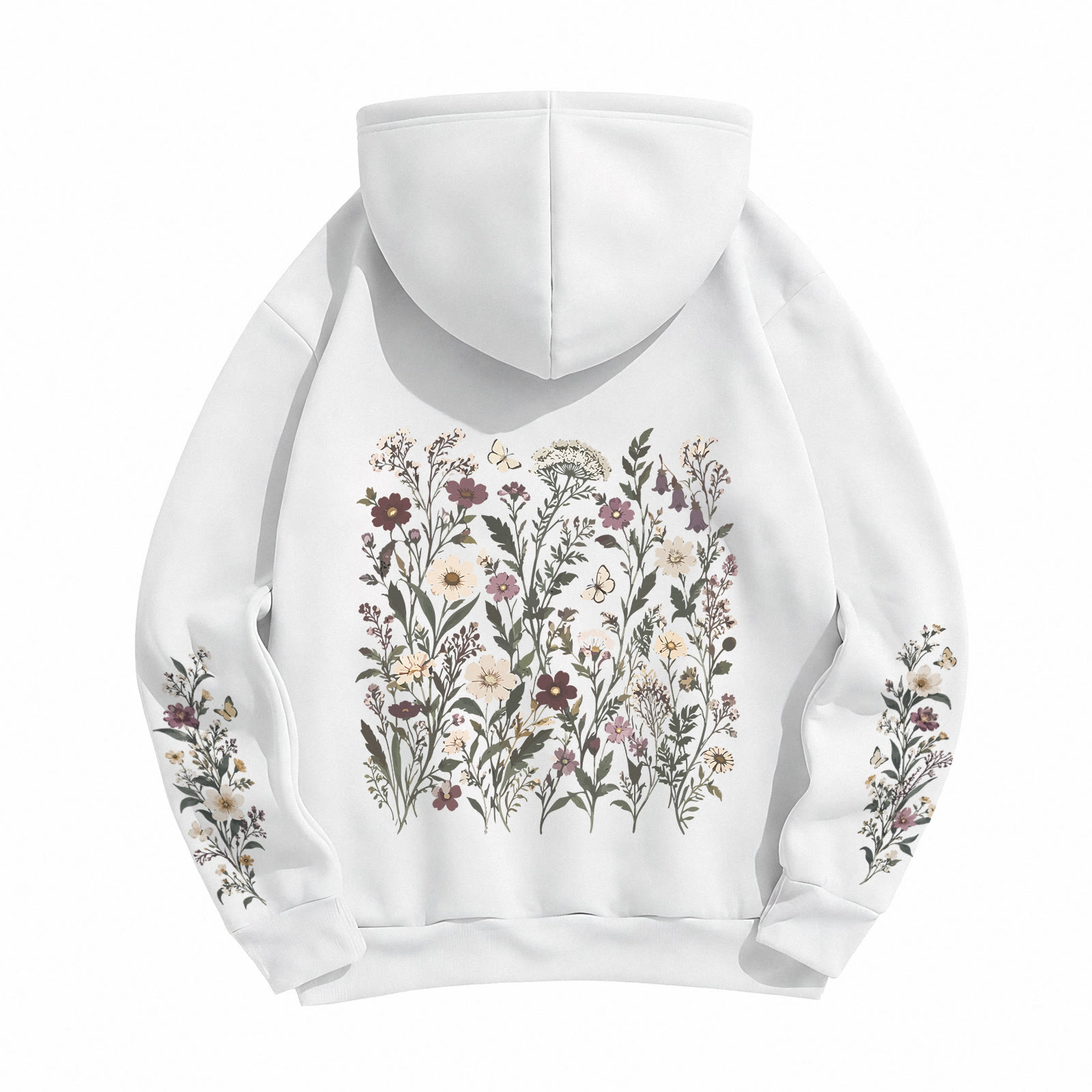 Rubbyoo Vintage Flora Bloom Unisex Hoodie  - image 18