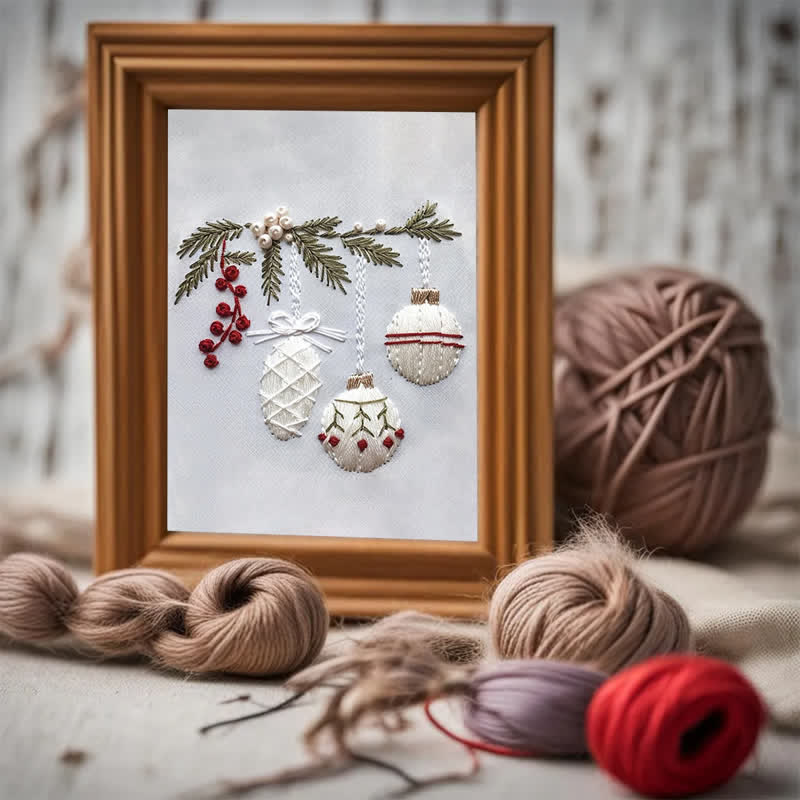 Rubbyoo Embroidery Kit - Merry Christmas Handmade DIY Kits - image 8