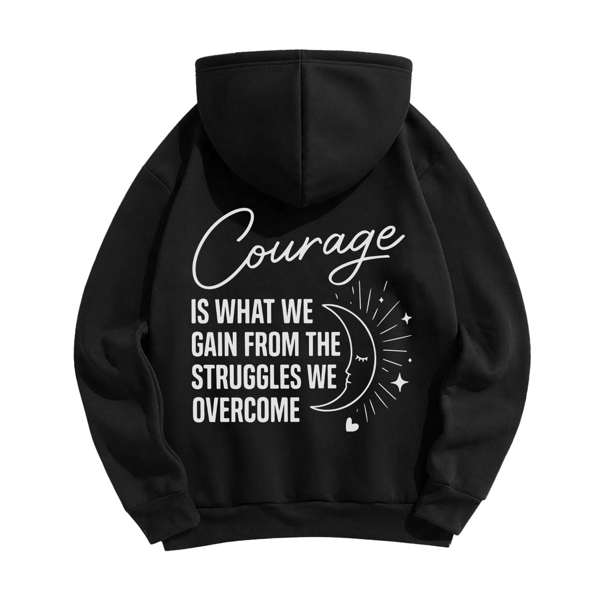 Rubbyoo Courage Is What We Gain From The Struggles Unisex Hoodie - image 9