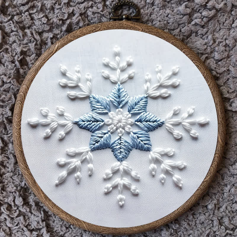 Rubbyoo Embroidery Kit - Snowflakes - image 9