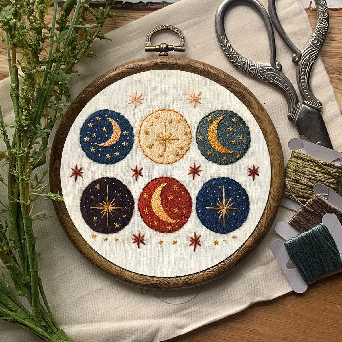 Rubbyoo Embroidery Kit- Celestial  Planet - image 8