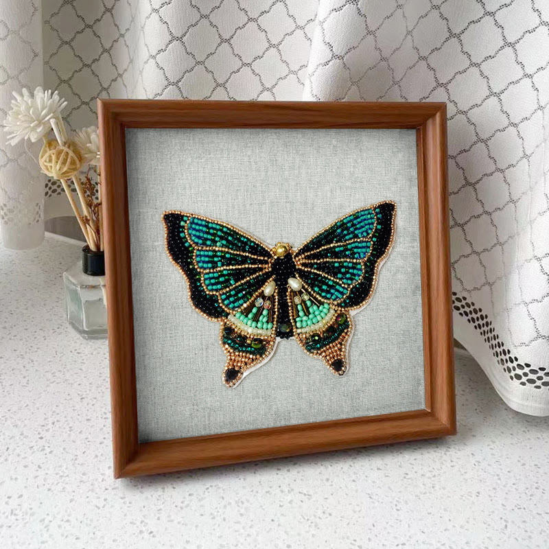 Rubbyoo Bead Embroidery Kit - Exquisite Butterfly | Diy Animal Craft | Unique Gift For Her - image 10