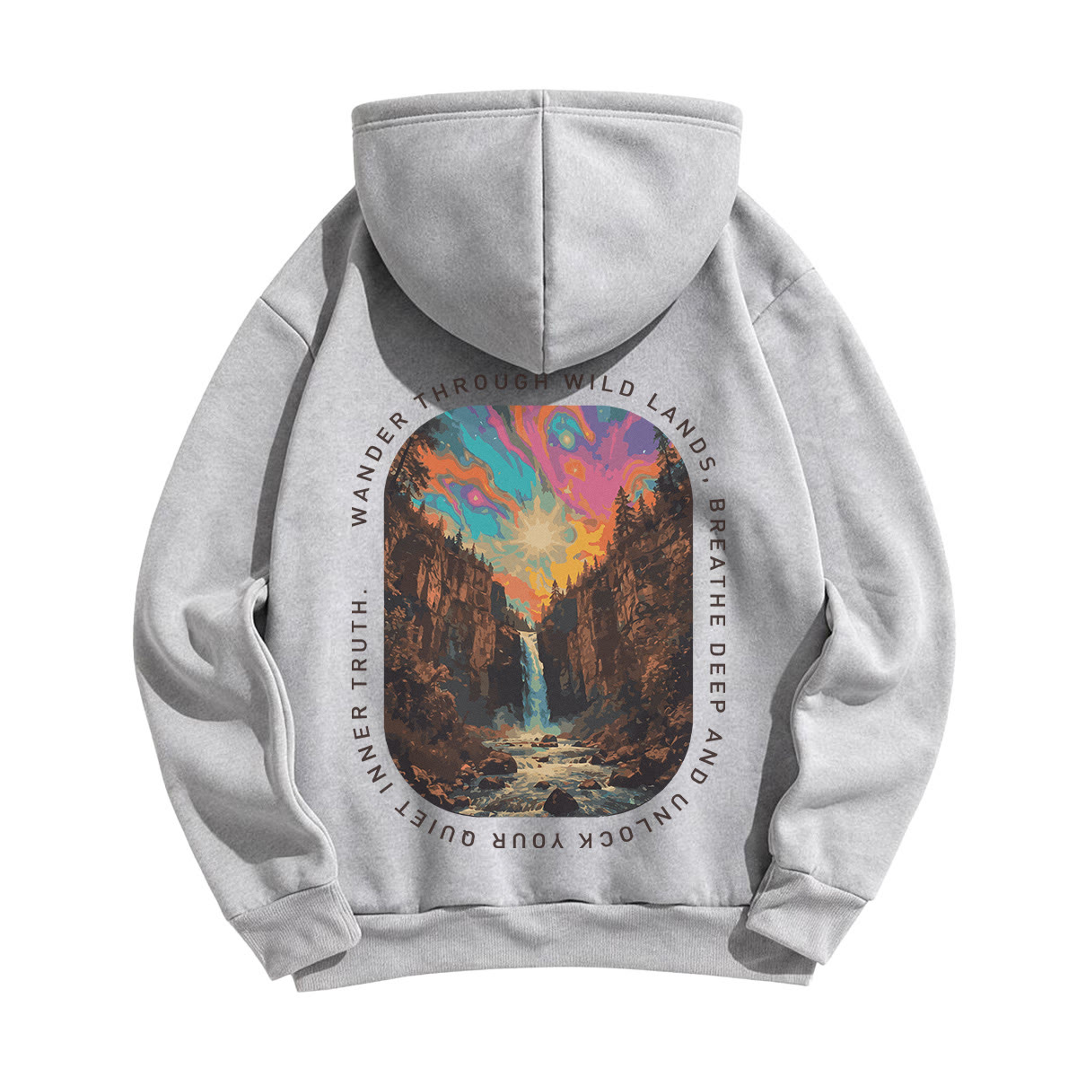 Rubbyoo Wander Through Wild Lands Unisex Hoodie  - image 24