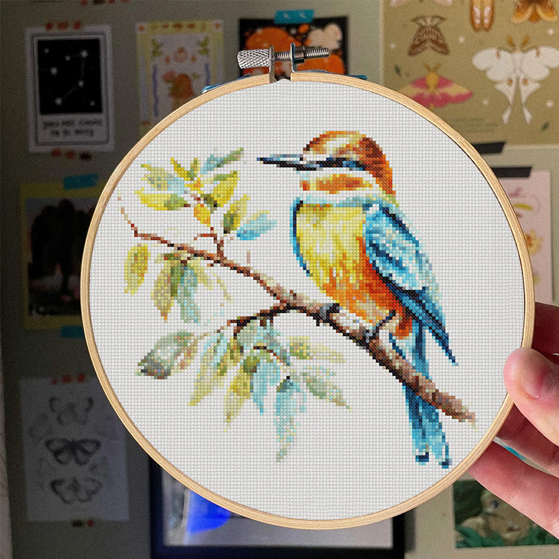  Cross Stitch Kit - Charming Bird | Unique Birthday Gifts For Animal Enthusiasts |  Needle Craft For Beginner  - image 7