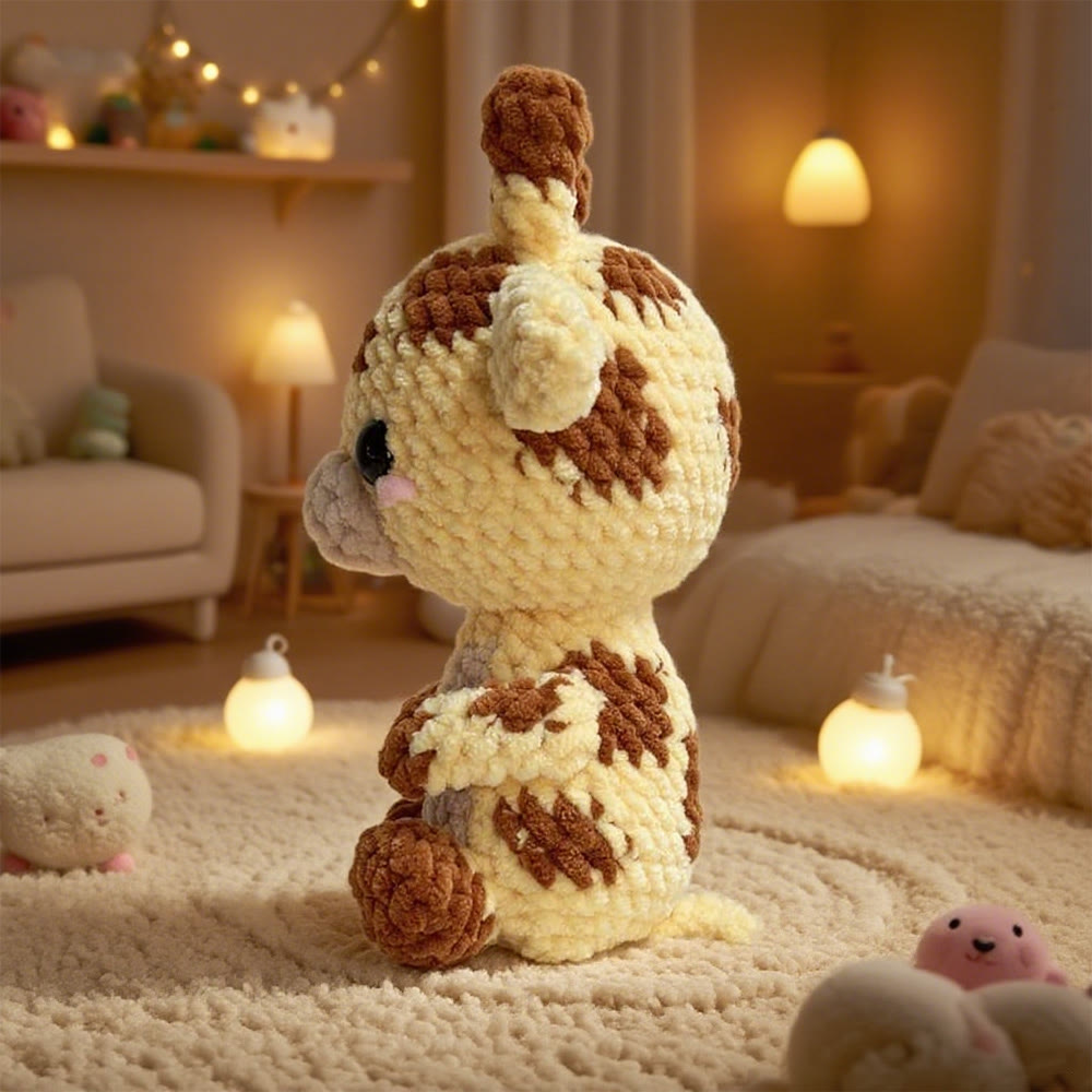 Diy Handmade Baby Giraffe Kit - Diy Plush Doll | Perfect Gift For Child  - image 6