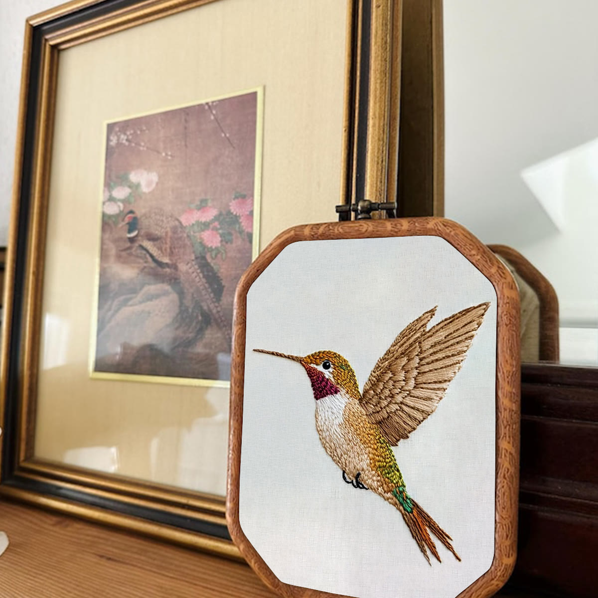 Rubbyoo Embroidery Kit-Golden Hummingbird - image 3