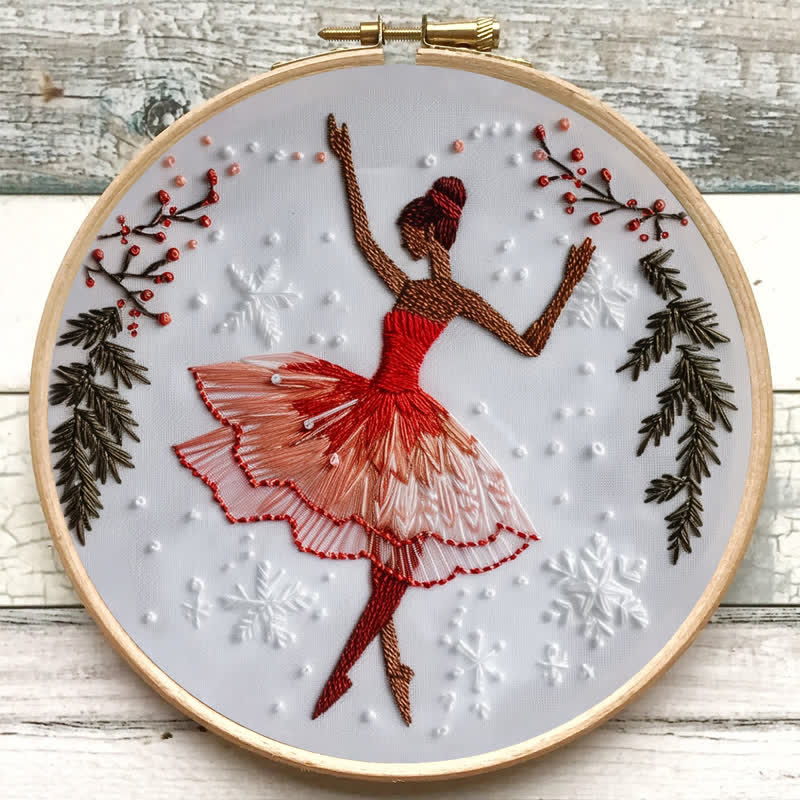 Rubbyoo Embroidery Kit - Nutcracker Sweets Christmas Ballet  - image 6