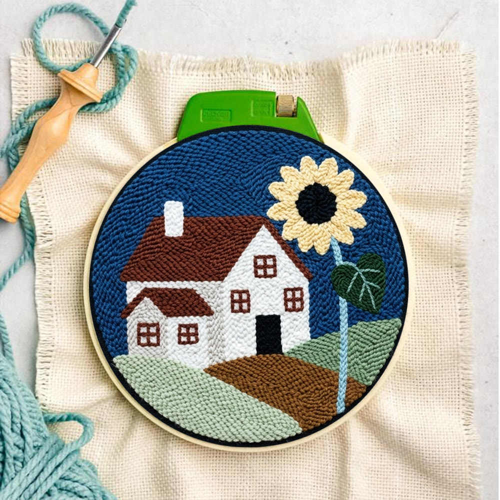Warming House Punch Needle Kit - Unique Mother Day Gift | Perfect Home Ornament - image 5