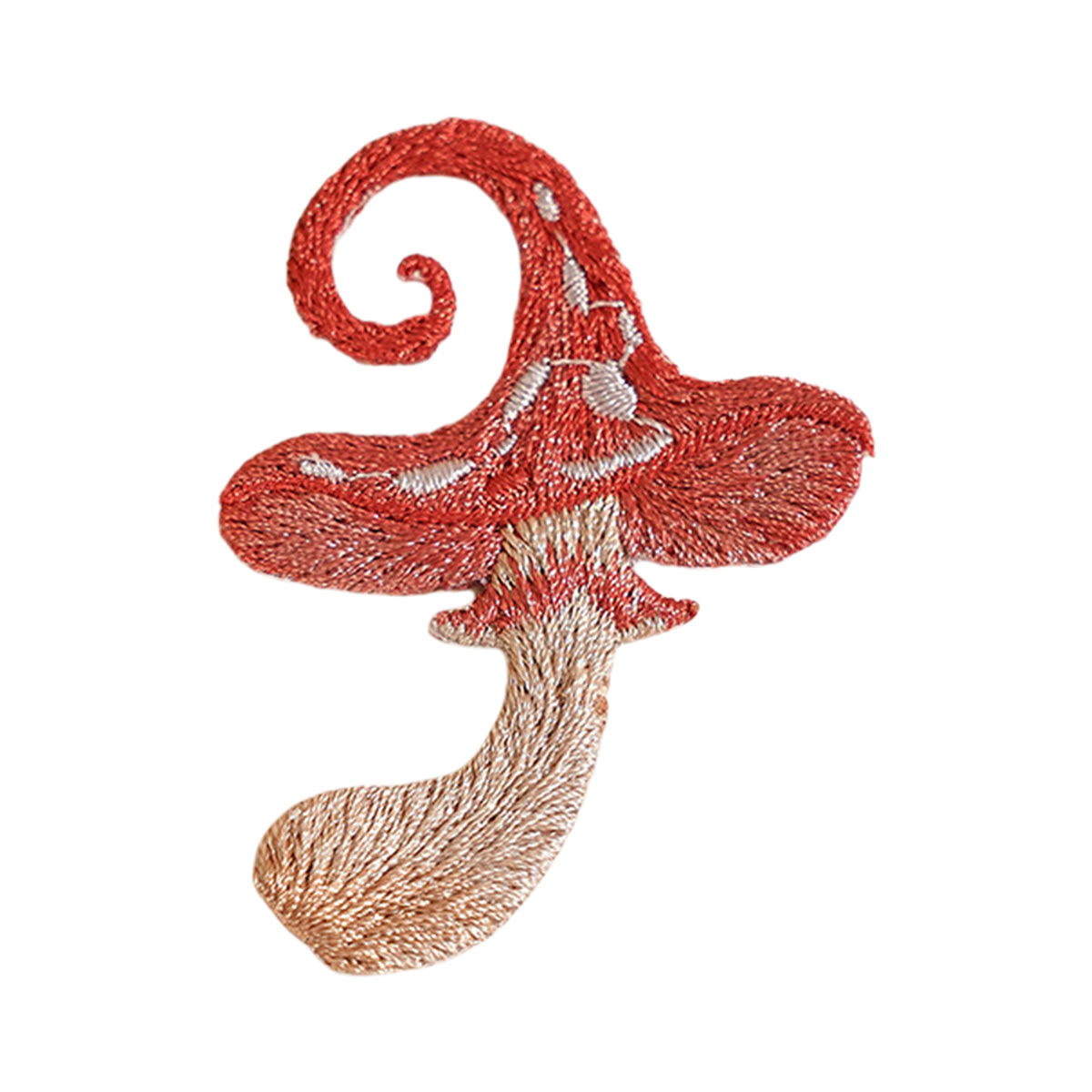 Rubbyoo Mushroom Embroidered Patch - Diy Clothes Patches | Perfect For Handmade Crafters  - Mushroom E - image 6