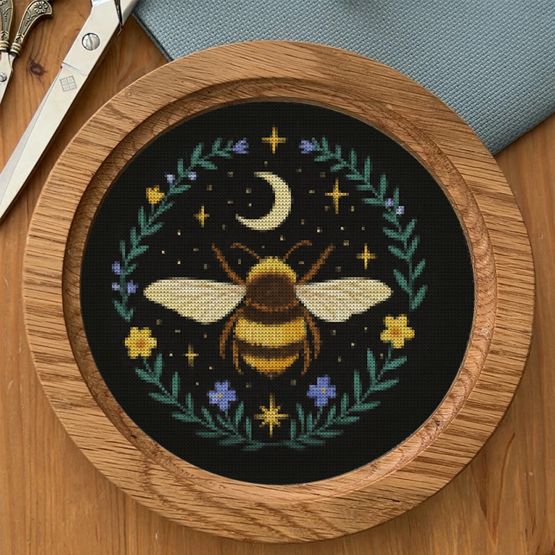  Cross Stitch Kit - Bumblebee | Insects Handmade Needlework | Perfect For Home Decor - image 8