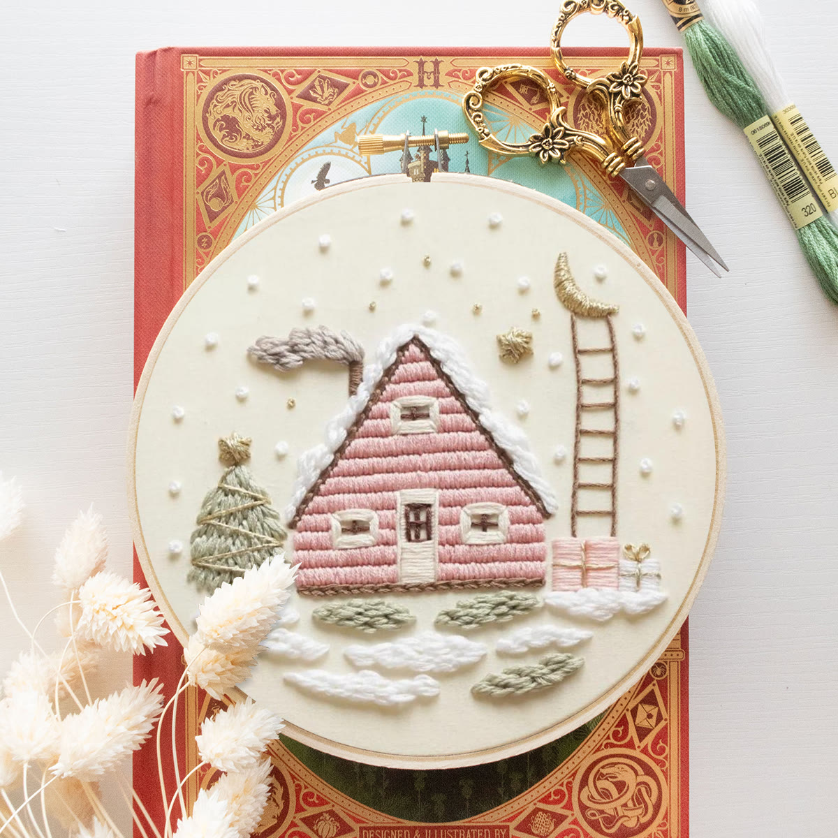 Rubbyoo Embroidery Kit - Christmas Eve | Diy Beginner Project | Christmas Decorative Craft  - image 10