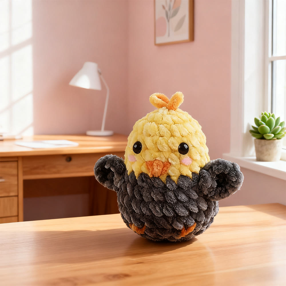 Diy Handmade Little Birds Series Crochet Kit - Cute Animal Yarn Craft | Creative Home Ornament  - image 3