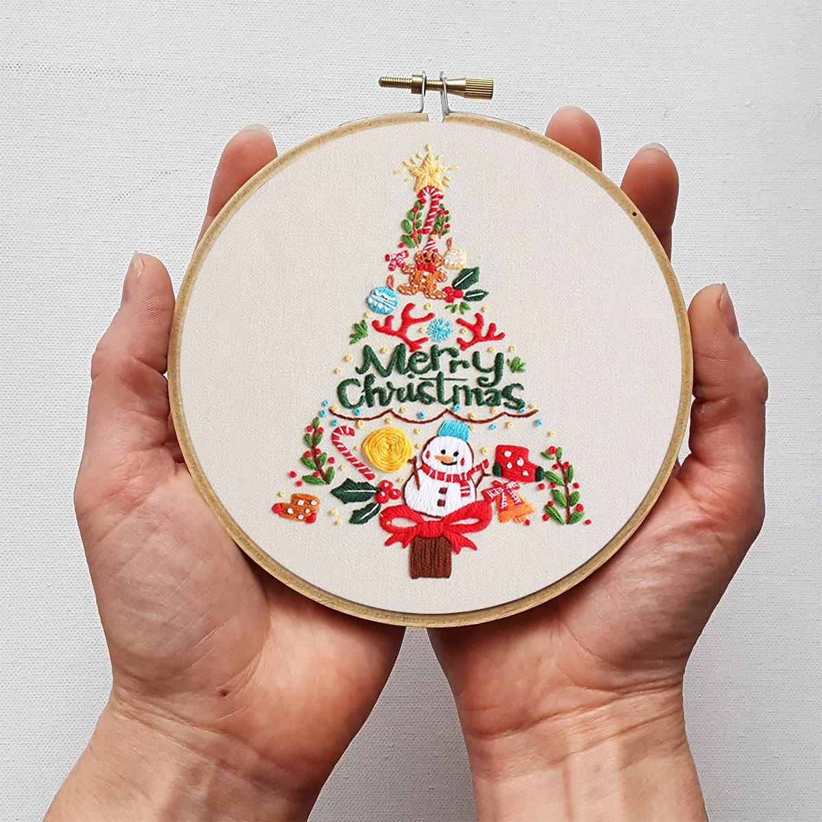Rubbyoo Embroidery Kit - Colorful Christmas Tree  - image 6