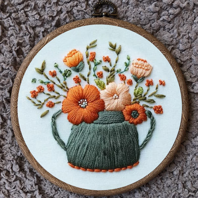 Rubbyoo Embroidery Kit - Tea Leaves - image 10