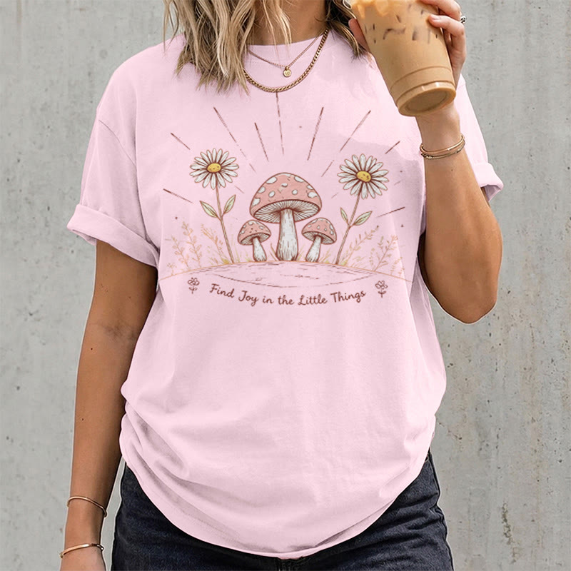 Rubbyoo Mushroom Garden  Graphic Tee  - Fashionable & Skin-Friendly Clothing | Multiple Color Options Tee - image 15