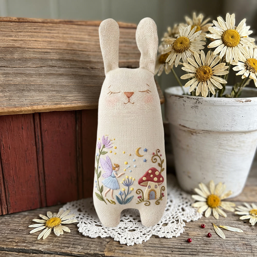 Rubbyoo Bunny Toy Embroidery Kit -  Little Elf | Cute Ornaments |  Gifts For Children  - image 4