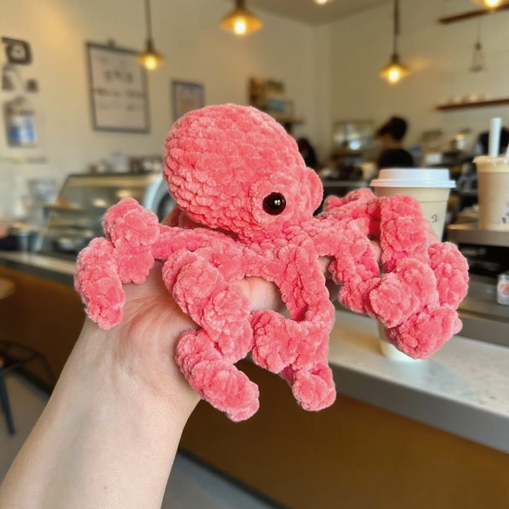 Diy Handmade Rich Colour Octopus Crochet Kit -  Cutest Crochet Collection | Unique Handicraft For Babies - image 6