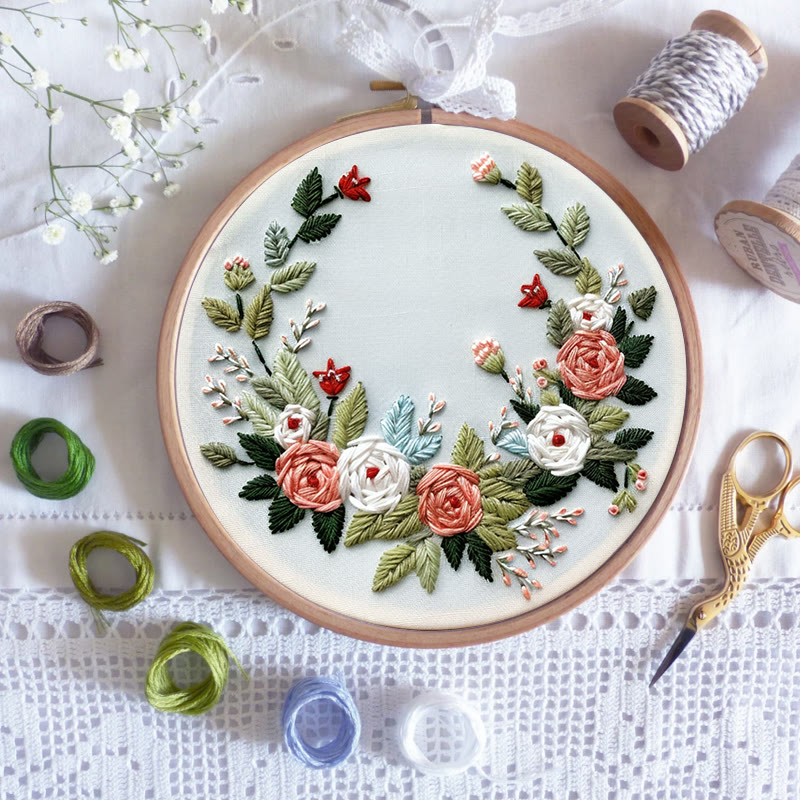 Rubbyoo Embroidery Kit- Christmas Winter Garland - image 7