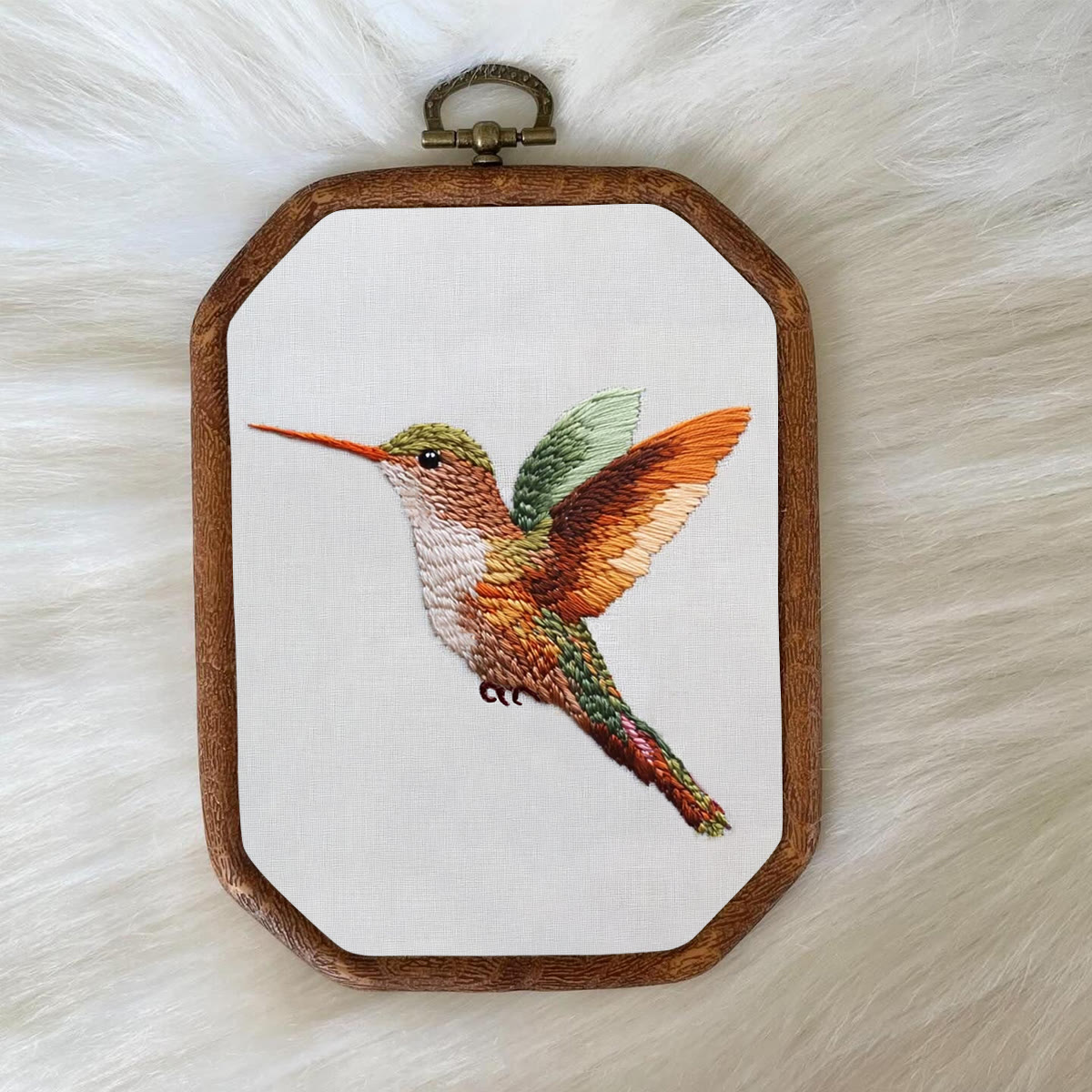 Rubbyoo Embroidery Kit-Vibrant Hummingbird - image 8