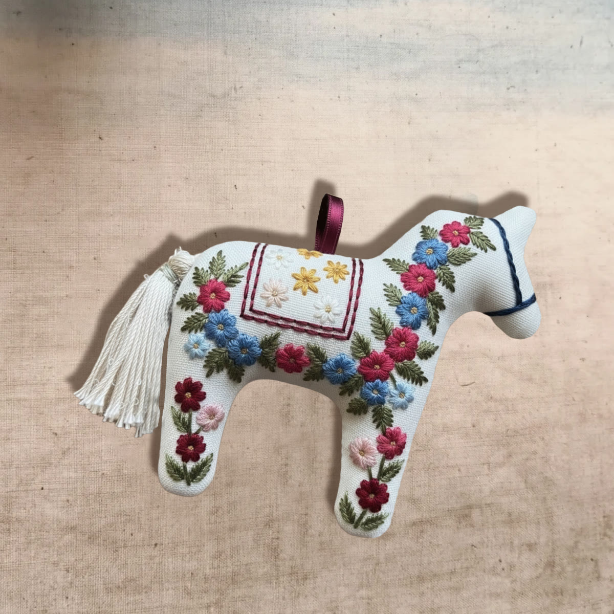Rubbyoo Horse Embroidery Kit - Spring Flower | Handmade Gift For Mother | Lucky Horse Ornament  - image 7