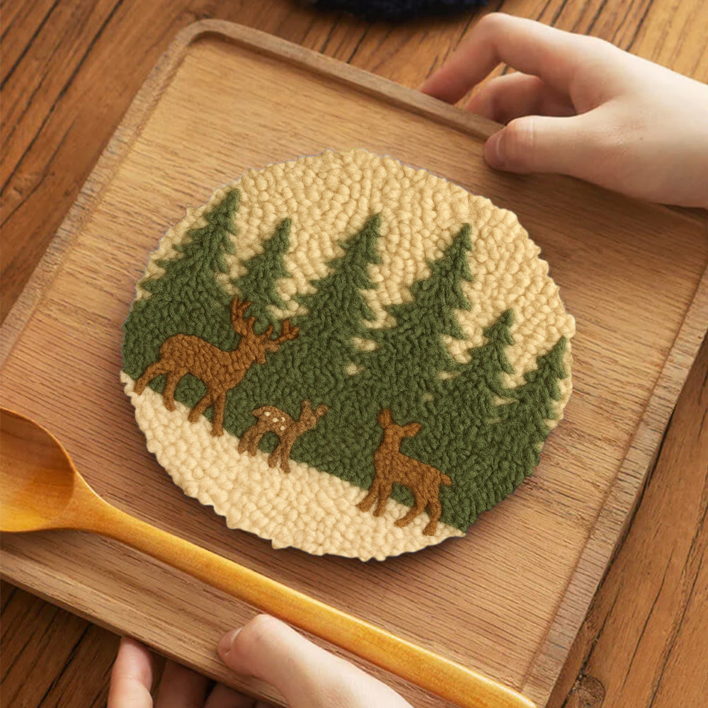 Mystic Forest Punch Needle Kit - Unique Handmade Craft | Perfect For Living Room Decor - image 10