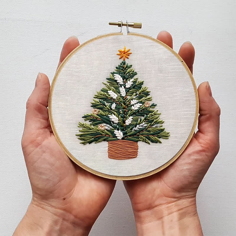 Rubbyoo Embroidery Kit - Christmas Tree Ornament - image 5