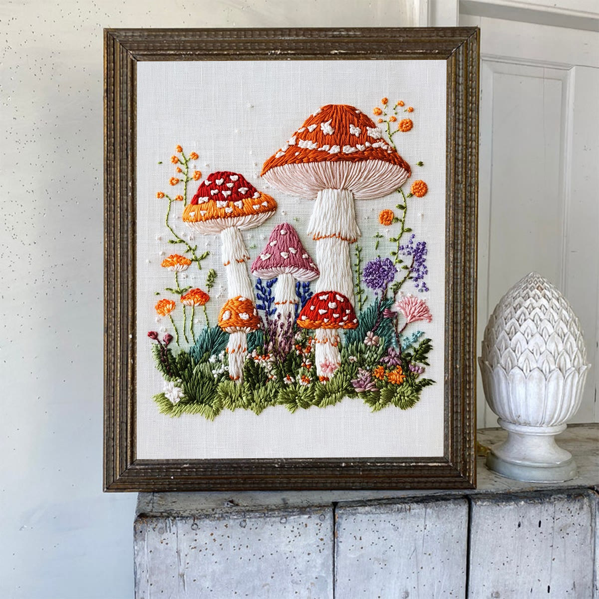 Rubbyoo Embroidery Kit- Mushroom Plant - image 7