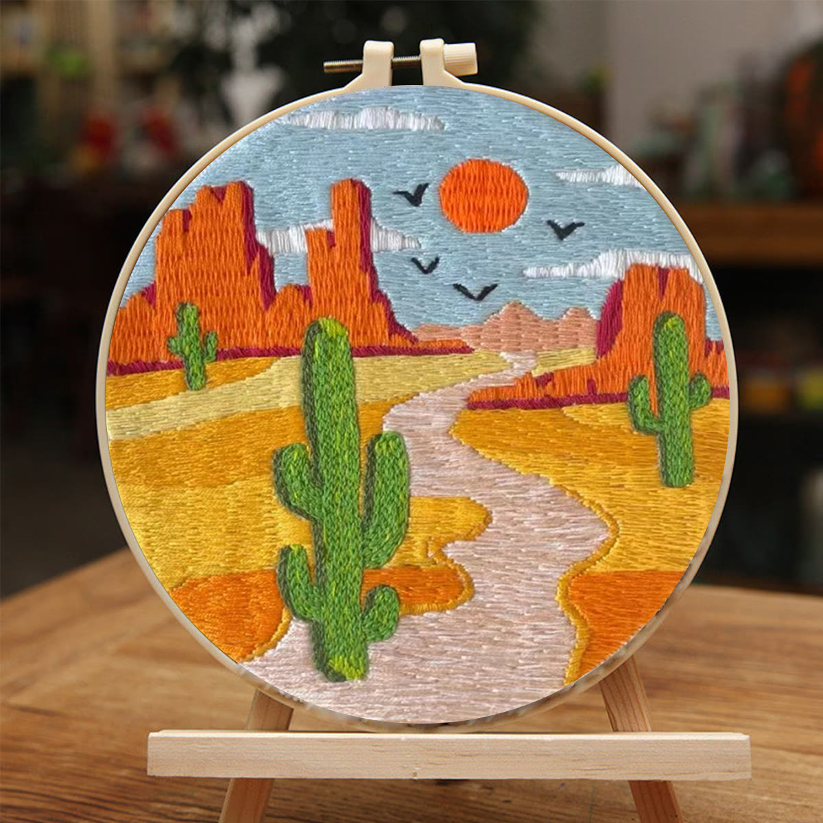 Rubbyoo Embroidery Kit- Desert Canyon - image 2