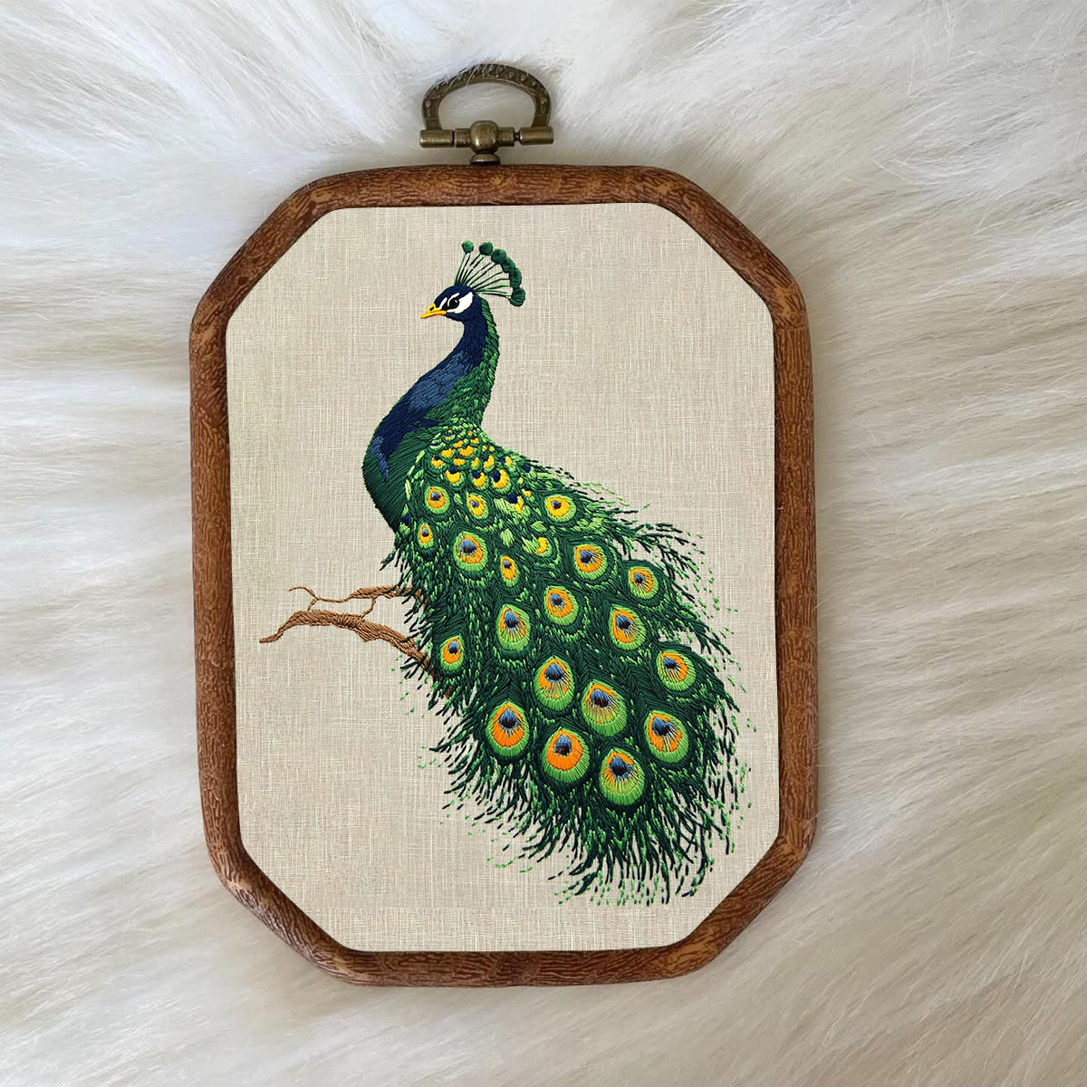 Rubbyoo Embroidery Kit-  Peacock - image 8