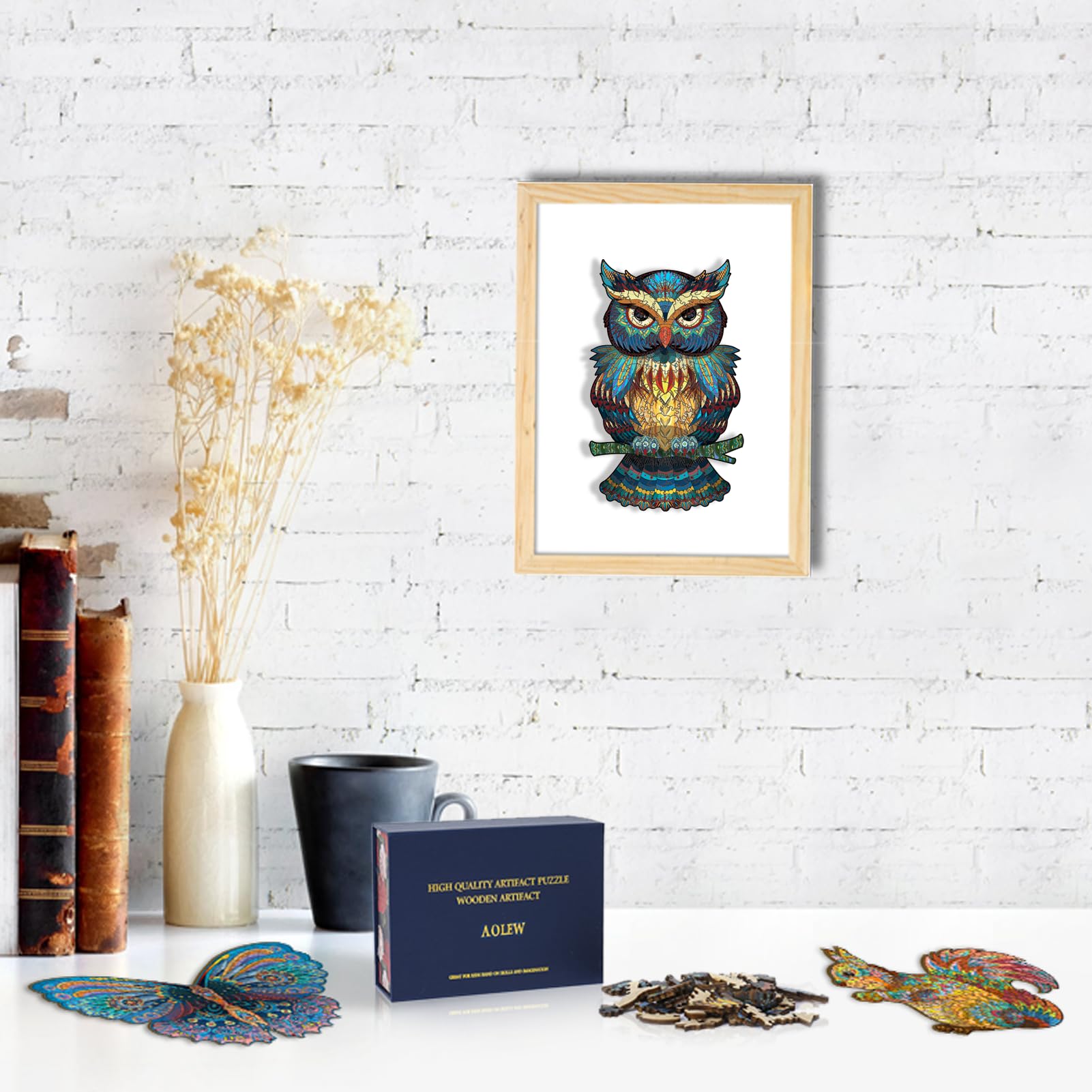 Owl - Wooden Jigsaw Puzzle