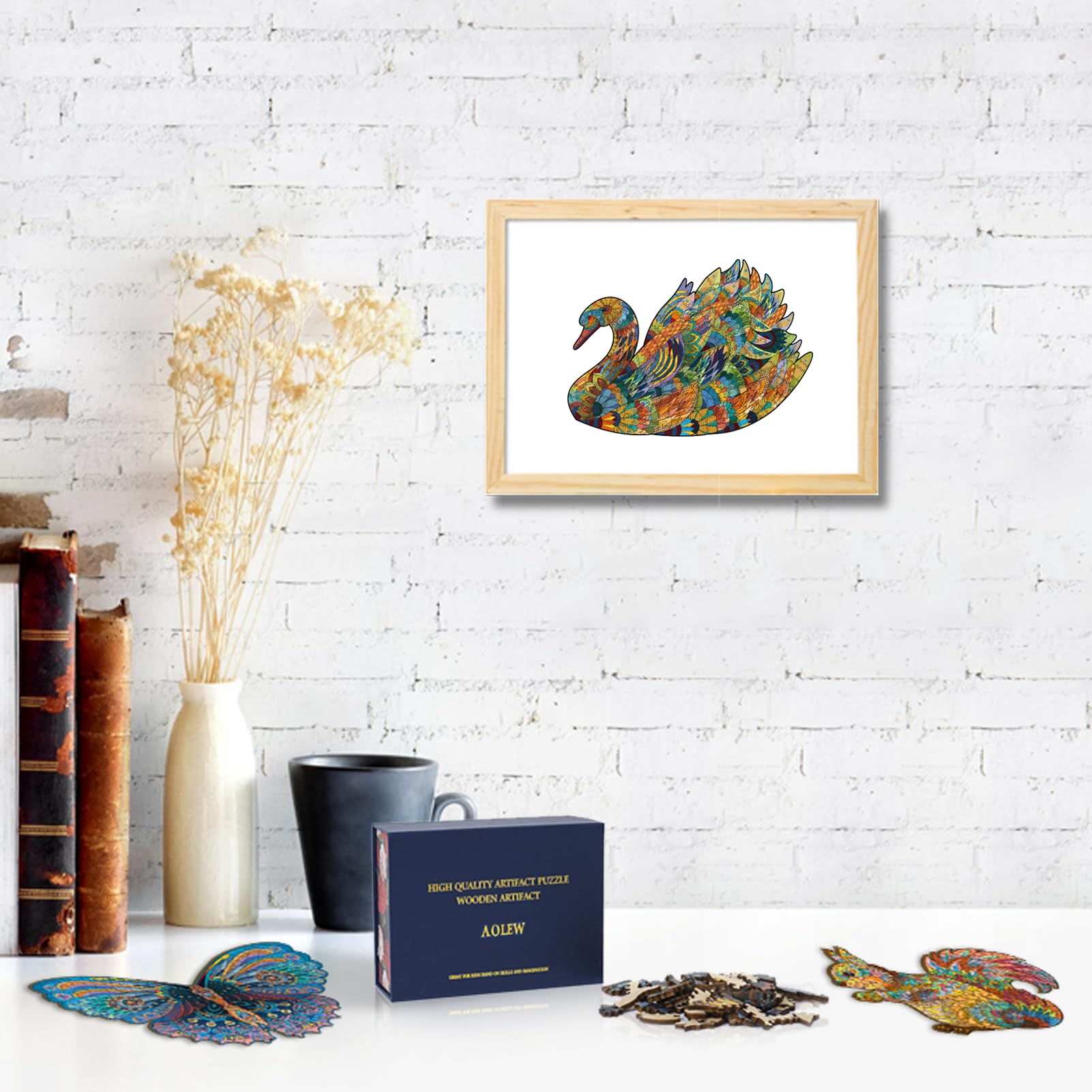 Swan - Wooden Jigsaw Puzzle