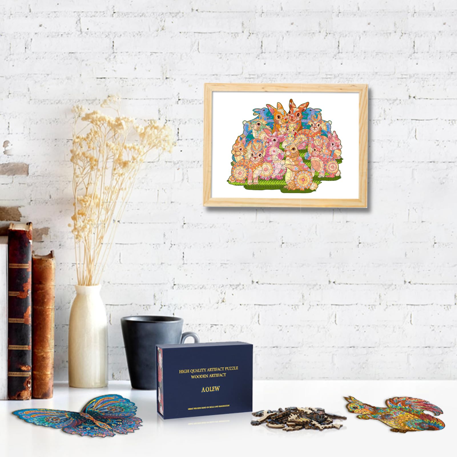 Easter Bunny - Wooden Jigsaw Puzzle