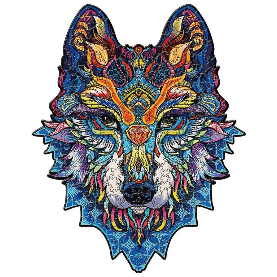 Wolf Pop - Wooden Jigsaw Puzzle