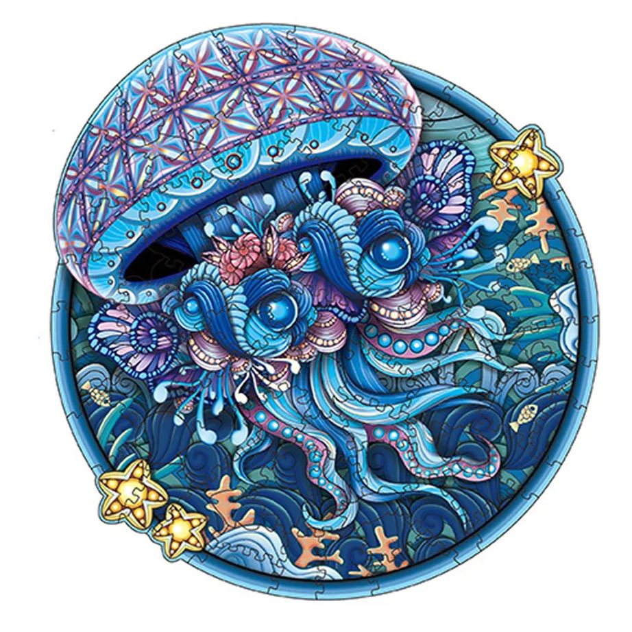 Jellyfish - Wooden Jigsaw Puzzle
