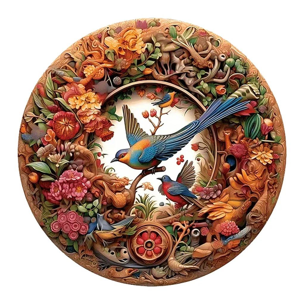 Bluebird - Wooden Jigsaw Puzzle