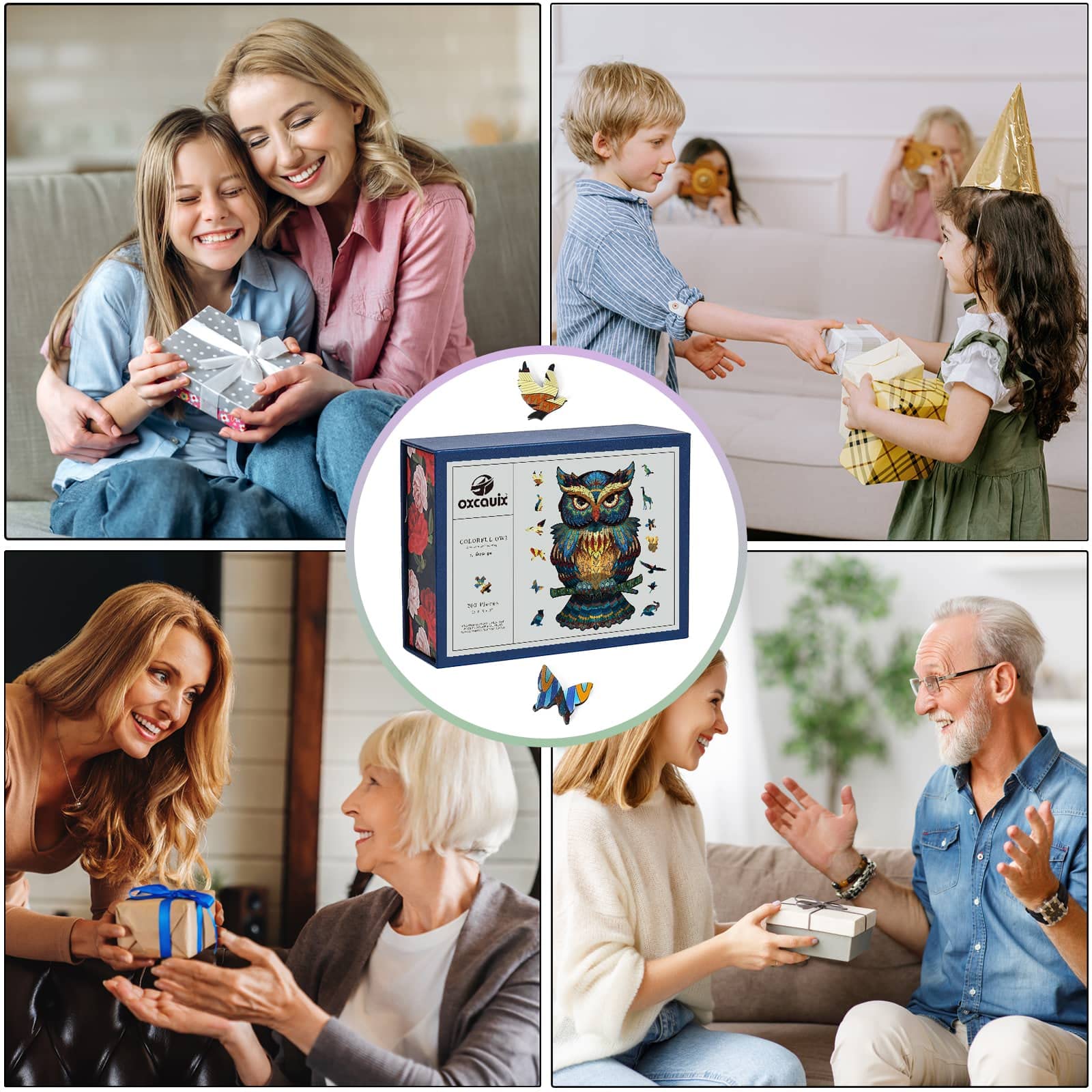 Owl - Wooden Jigsaw Puzzle