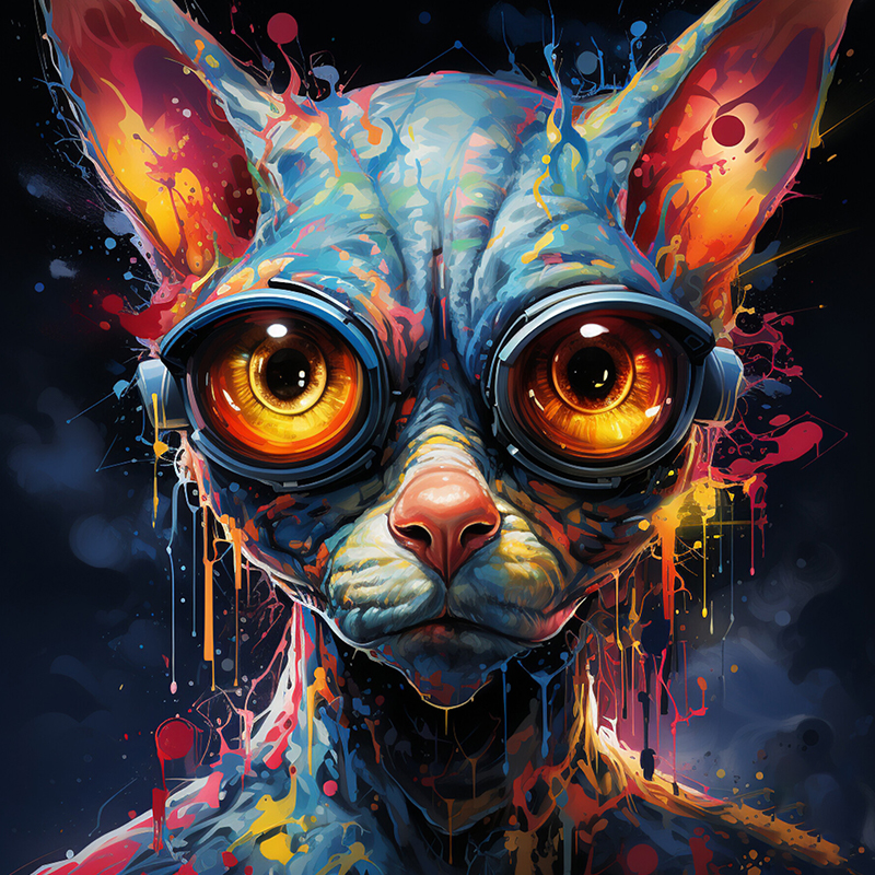 Sphynx Cat - Wooden Jigsaw Puzzle