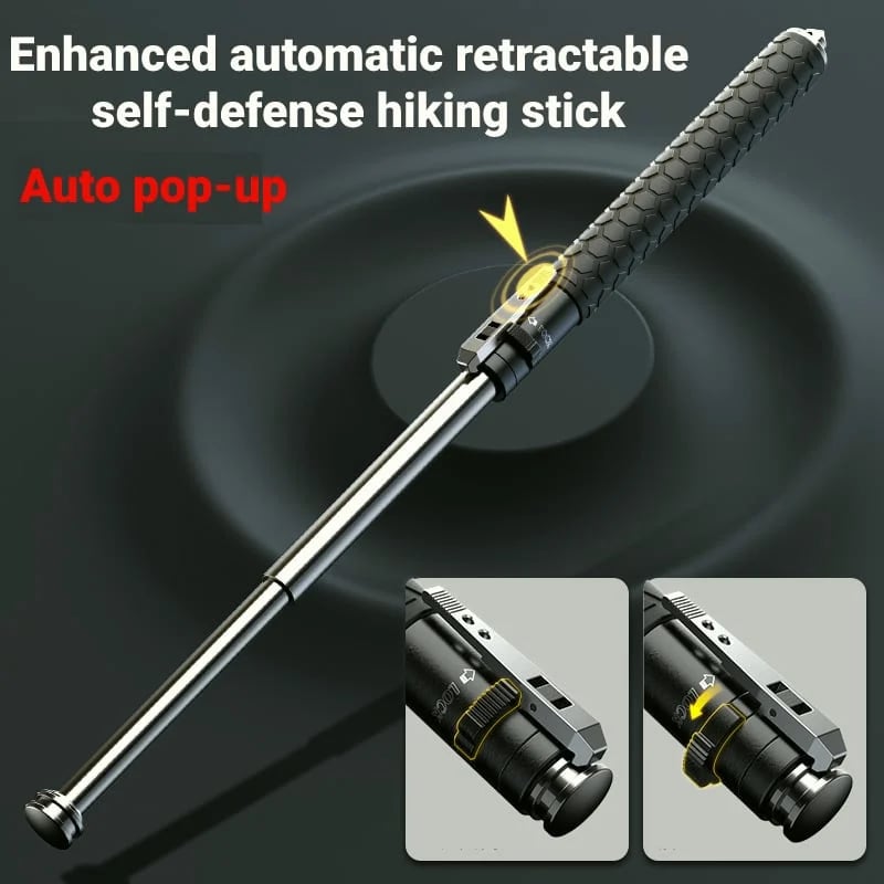 🎁Enhanced automatic retractable self-defense hiking stick