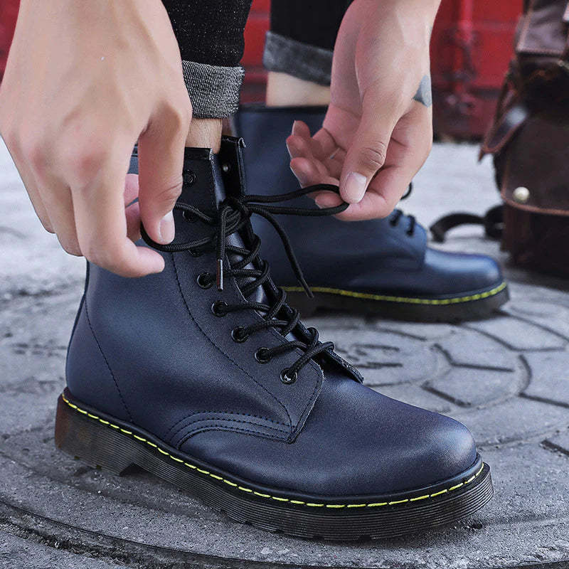 🎄🎄Dr. Martens Hand stitched short boots, same style for men and women--Christmas promotion - 35% off🎅🎅
