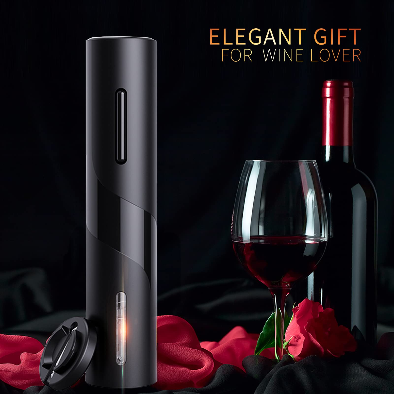Electric wine Bottle Opener Set for Home Gift Party Valentine's Day