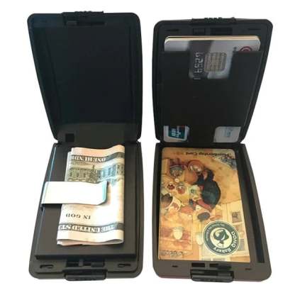 Secure RFID Cash and Cards Wallet