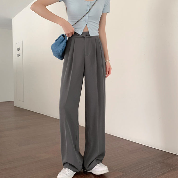 Woman's Casual Full-Length Loose Pants