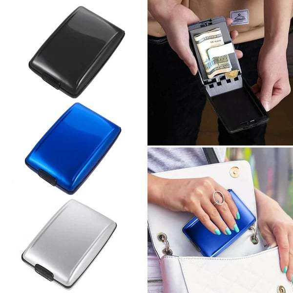 Secure RFID Cash and Cards Wallet