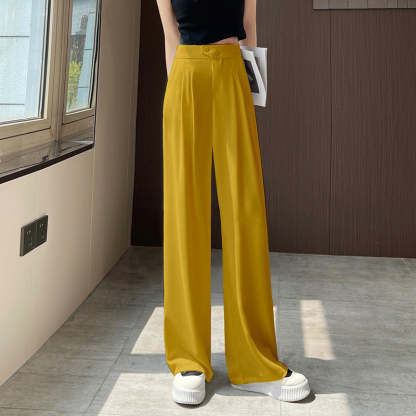 Woman's Casual Full-Length Loose Pants