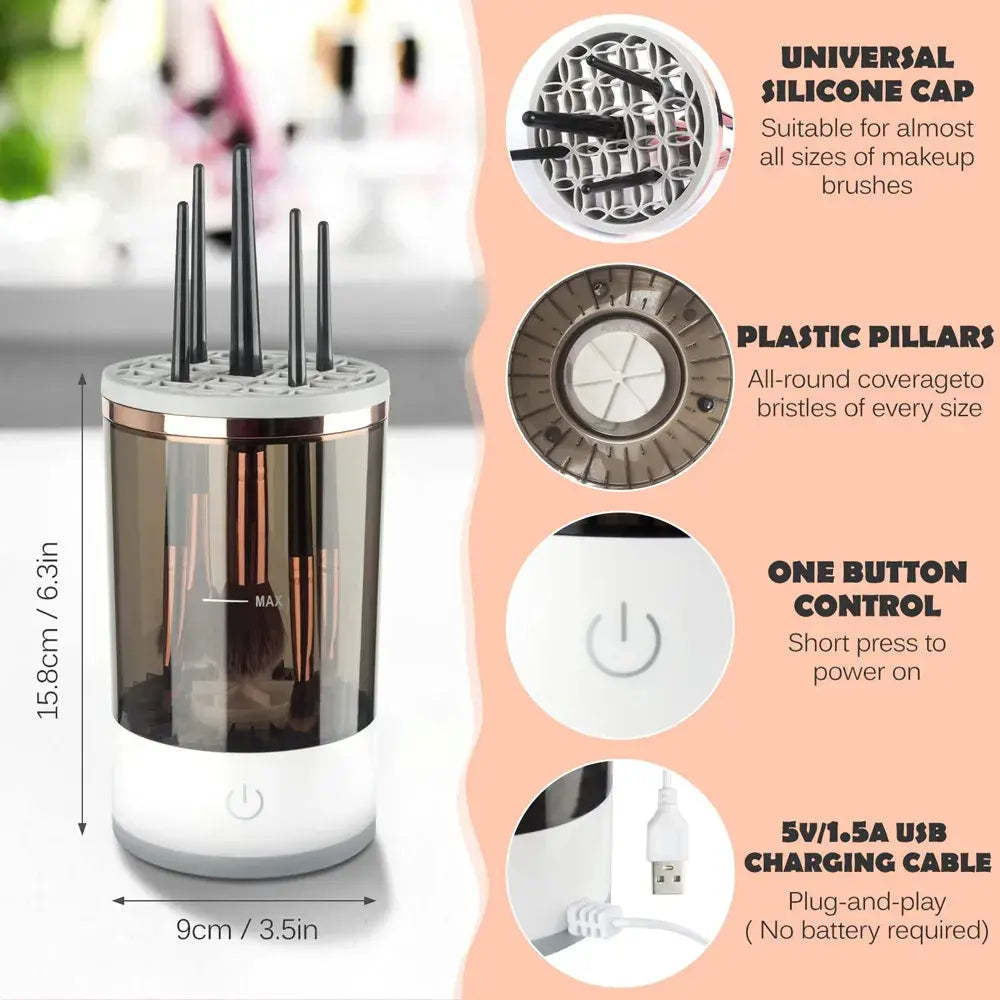 Rechargeable Makeup Brush Electric Cleanser