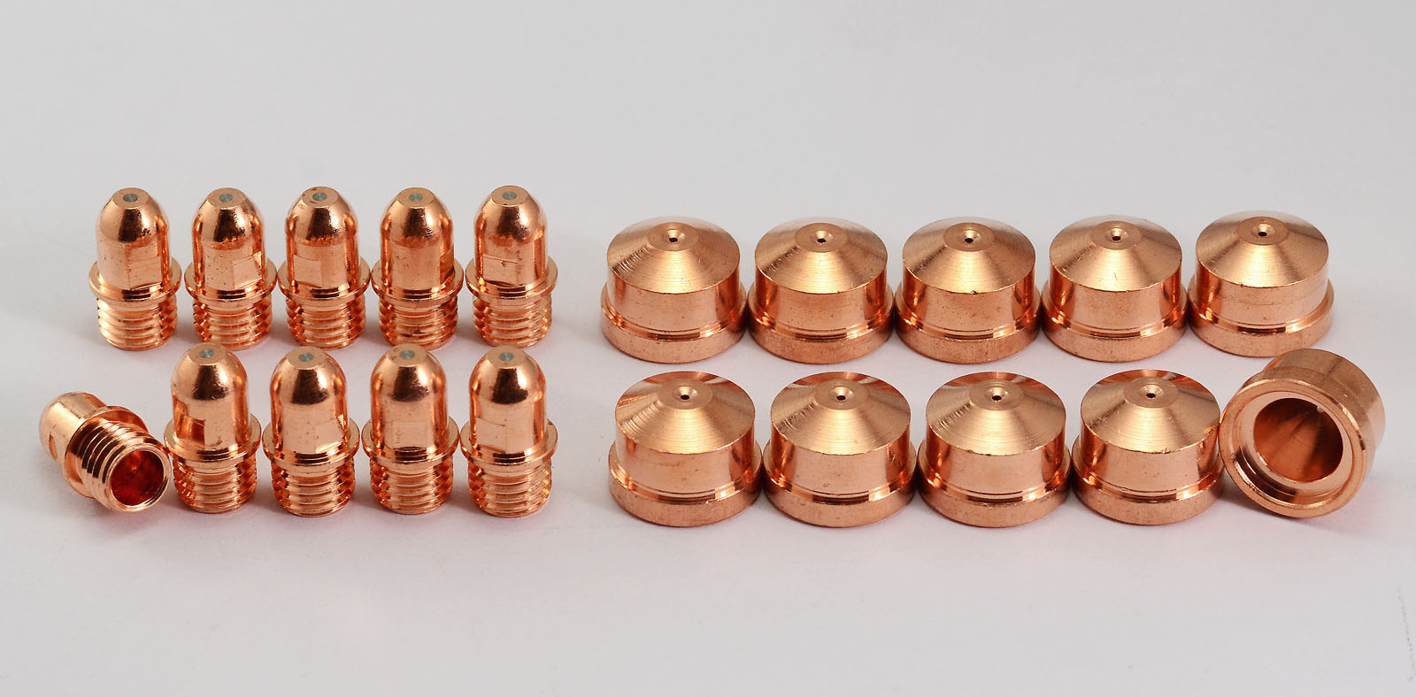 C1372 Plasma Tip 1376 Electrode Cebora CP160 HP100 MP100 CB100 CB150 PR0034 Plasma Cutter Torch 20pcs